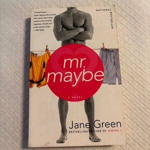 Mr Maybe Jane Green Paperback chapter book novel reading dating relationships